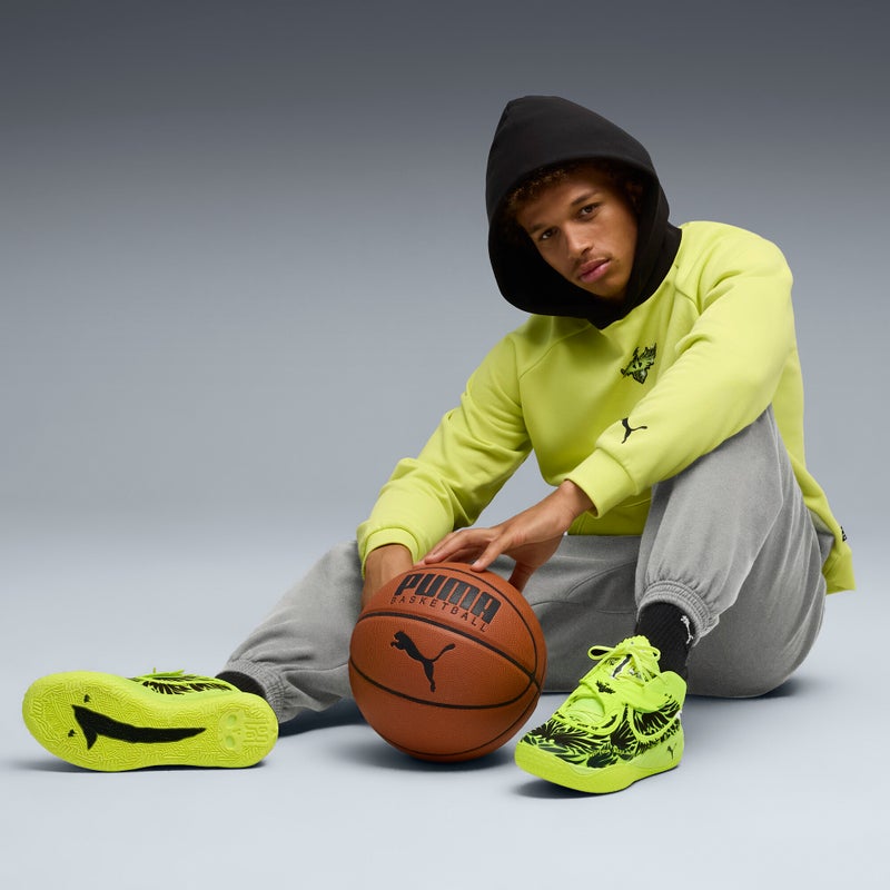 PUMA MB.05 Voltage Mens Yellow Basketball Shoes - Image 3