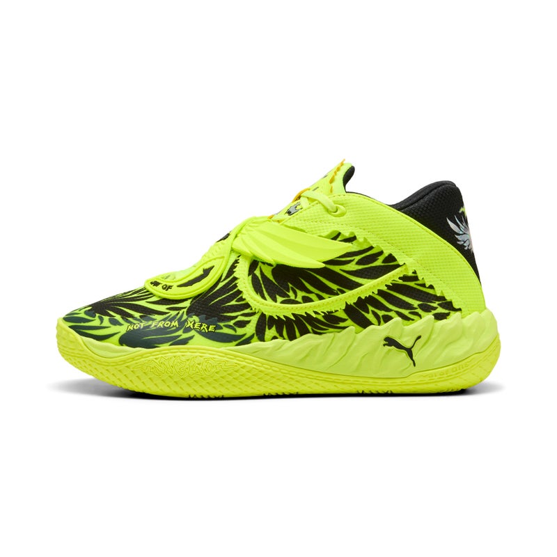 PUMA MB.05 Voltage Mens Yellow Basketball Shoes - Image 1