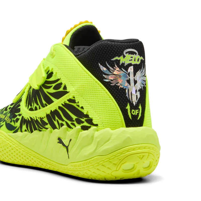 PUMA MB.05 Voltage Mens Yellow Basketball Shoes - Image 5