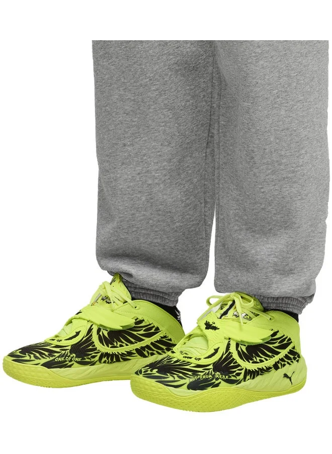 Puma Yellow Alert-PUMA Black MB.05 Voltage Basketball Shoes Unisex for Men | Best Price UAE