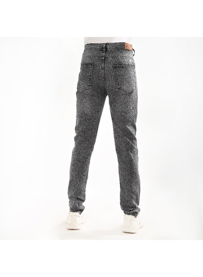 جادو بنطلون رجالي جينز قصه slim fit - Image 3