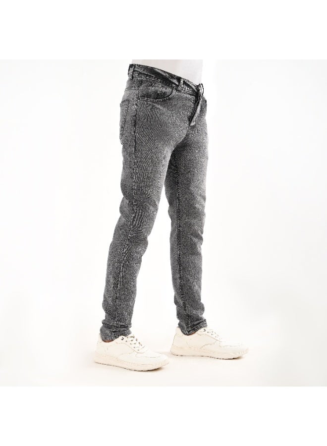 جادو بنطلون رجالي جينز قصه slim fit - Image 2