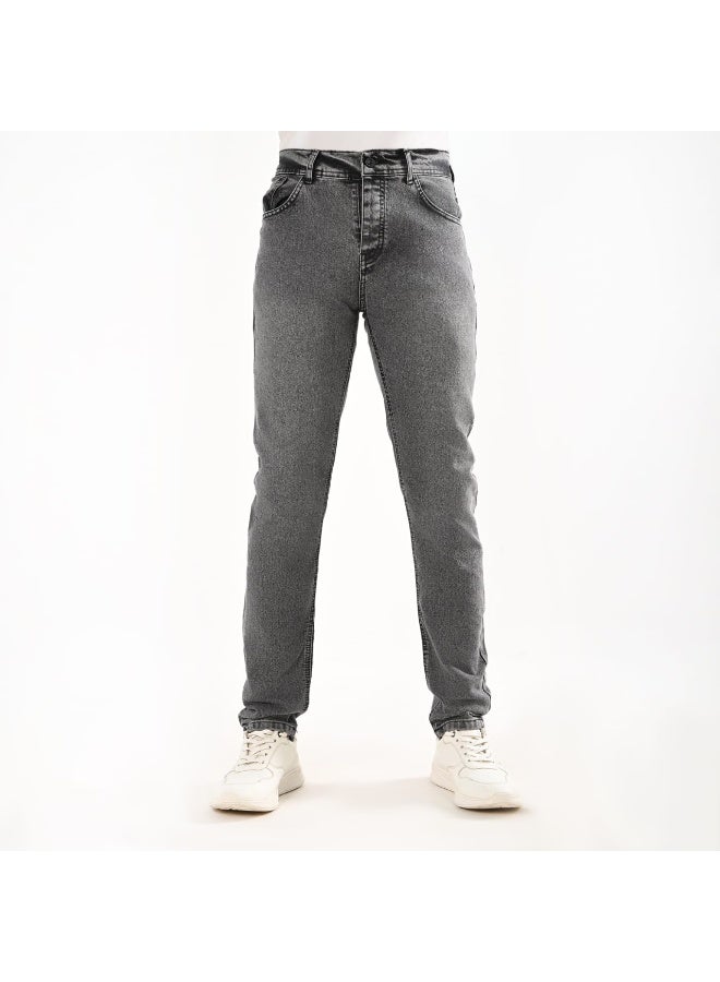 جادو بنطلون رجالي جينز قصه slim fit - Image 1