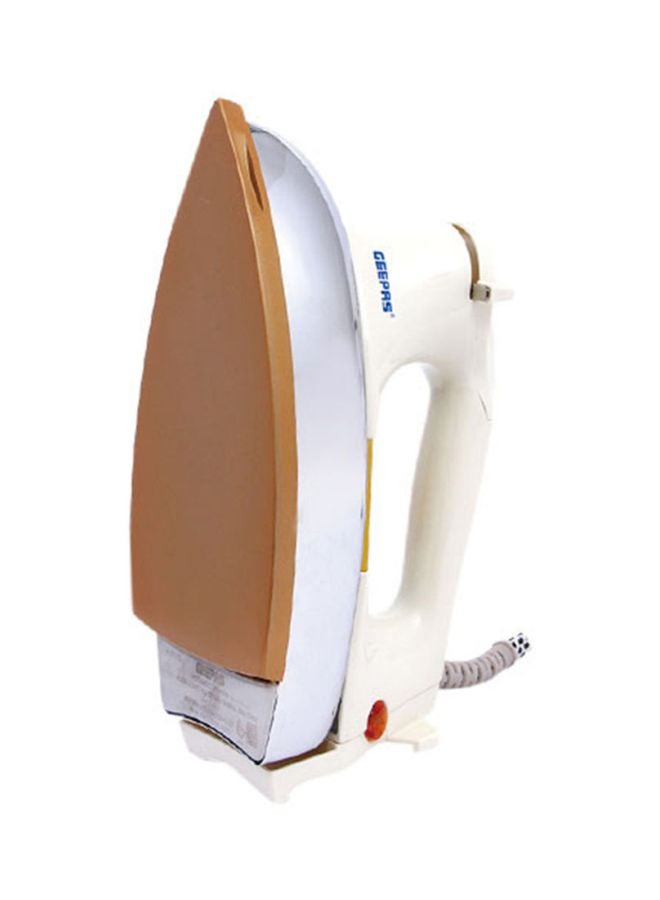GEEPAS Automatic Dry Iron - Automatic Dry Iron -  Durable Teflon Plated Sole Plate| Auto Shut Off, Temperature Setting Dial 1200 W GDI2771 Cream - Image 3