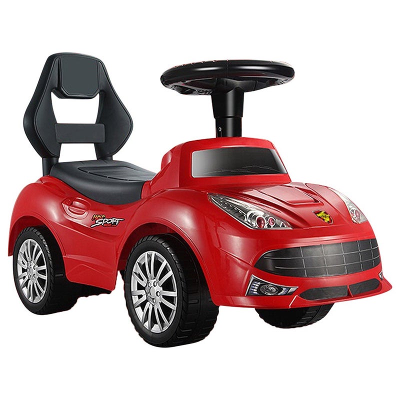 Galaxy Ride-On Car for Kids – Push Car with Steering Wheel & Backrest | Toddler Ride Toy for Indoor & Outdoor Play | Durable Plastic Construction – 49.5×17.5×21.3 cm - Image 2