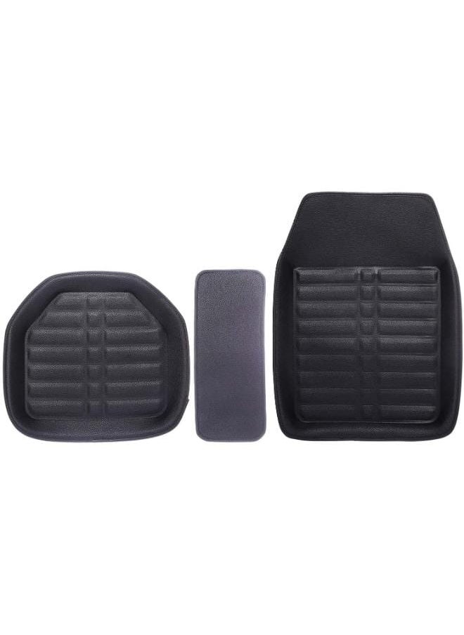 Generic - 5-Piece 3D Universal Car Floor Mat - Black - Image 1