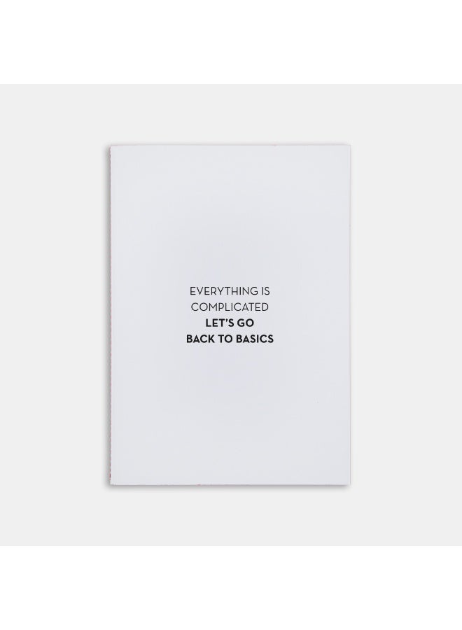 PK Design Back To Basics Agenda - White - Image 1