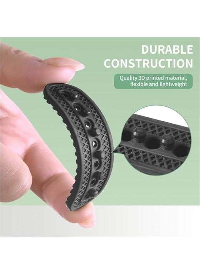 Generic - 5 pcs/Set Hat Adjuster Buckle, Baseball Cap Adjustable Straps, Reusable Cap Extender, Snapbacks Replaceable Extenders for Women Men - Image 1