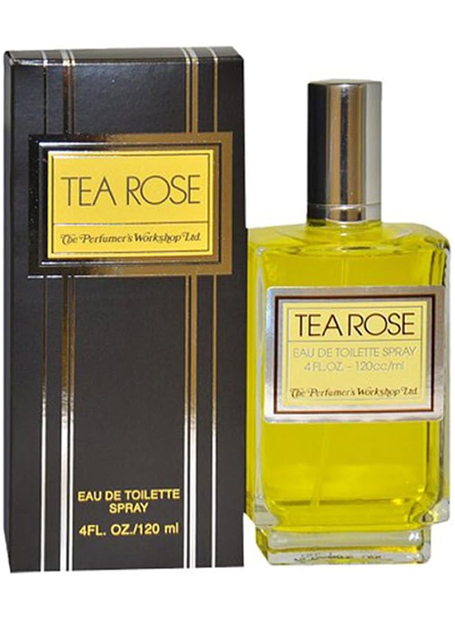 Perfumers Workshop Tea Rose For Women 4 Ounce Eau De Toilette Spray - Image 1