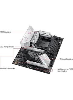Arabest AMD Ryzen 7 5700X CPU with ASUS ROG Strix B550-A Gaming Motherboard Bundle  - Image 5