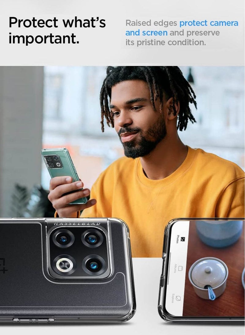 Spigen Ultra Hybrid Case Cover for OnePlus 10 PRO - Crystal Clear - Image 5