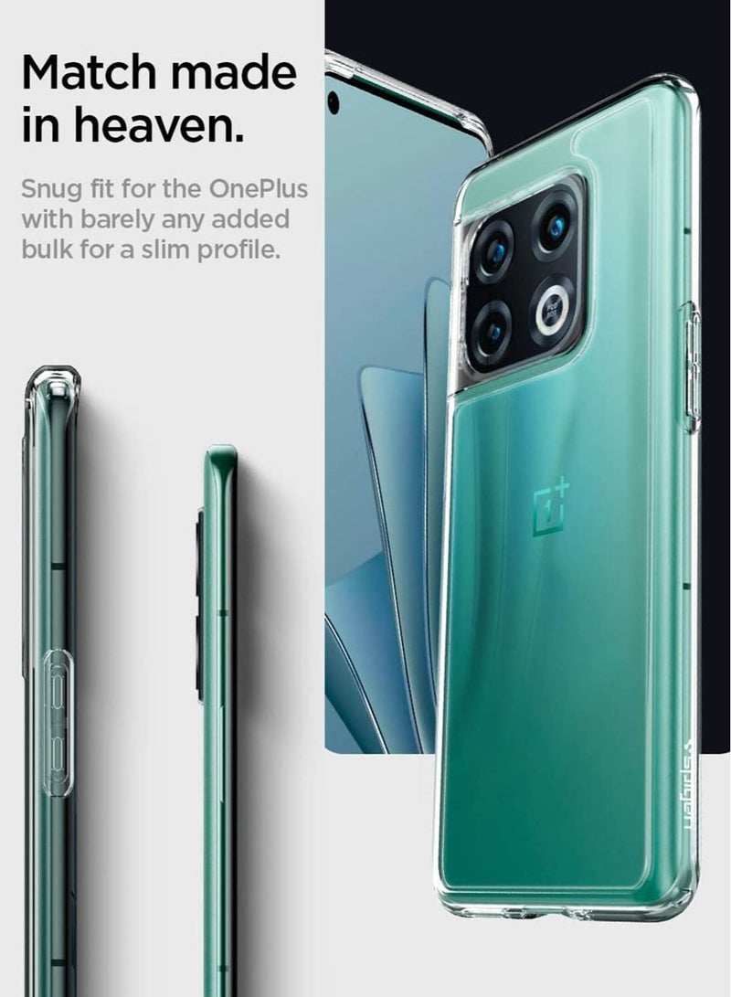 Spigen Ultra Hybrid Case Cover for OnePlus 10 PRO - Crystal Clear - Image 2