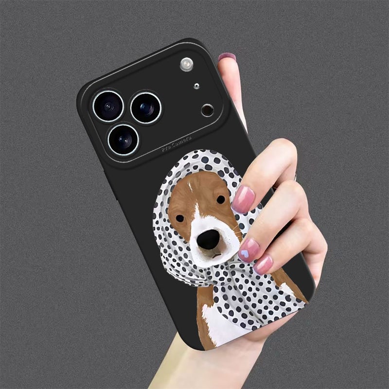 Black Silicone Phone Case Compatible With iPhone XS Max 360 Full Protection - Image 1