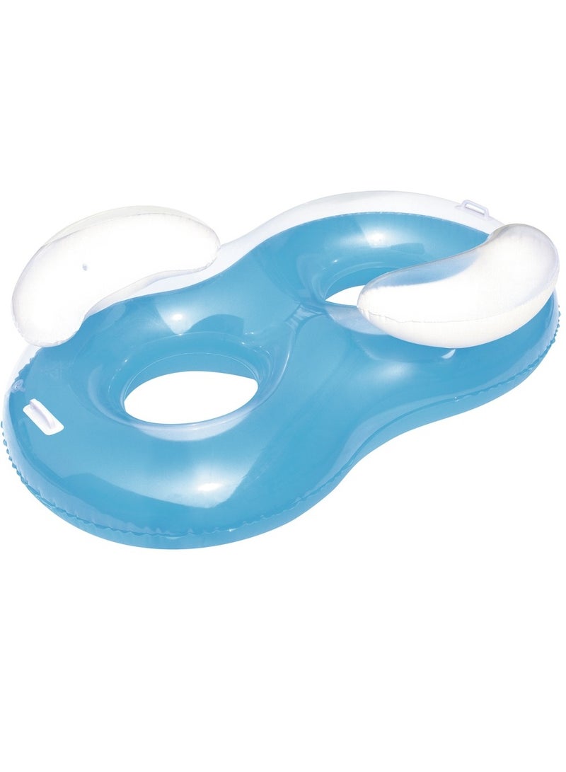 بست واي حلقة مائية تسع لفردين مع مسند 188x117 سم - 43009 - Image 1