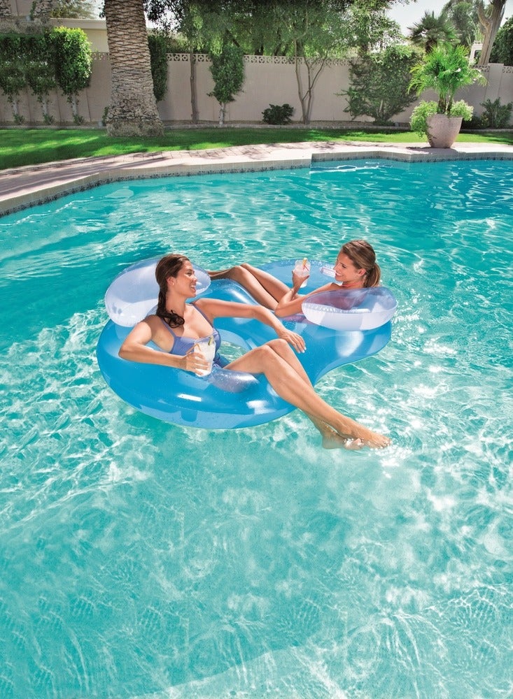 بست واي حلقة مائية تسع لفردين مع مسند 188x117 سم - 43009 - Image 2