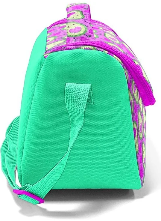 كورال هاي Kids Pink Water Green Avocado Patterned Thermo Lunchbox 11709