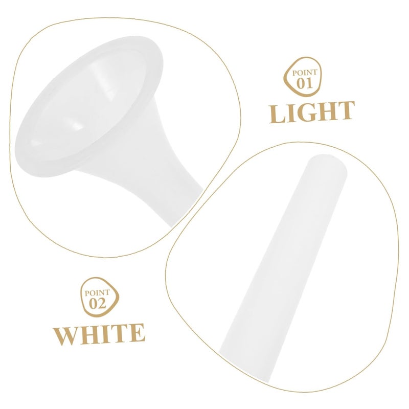 Zerodeko 2pcs Plastic Sausage Stuffer Tubes for Electric Meat Grinder Long Design Easy Home Cooking - Image 4