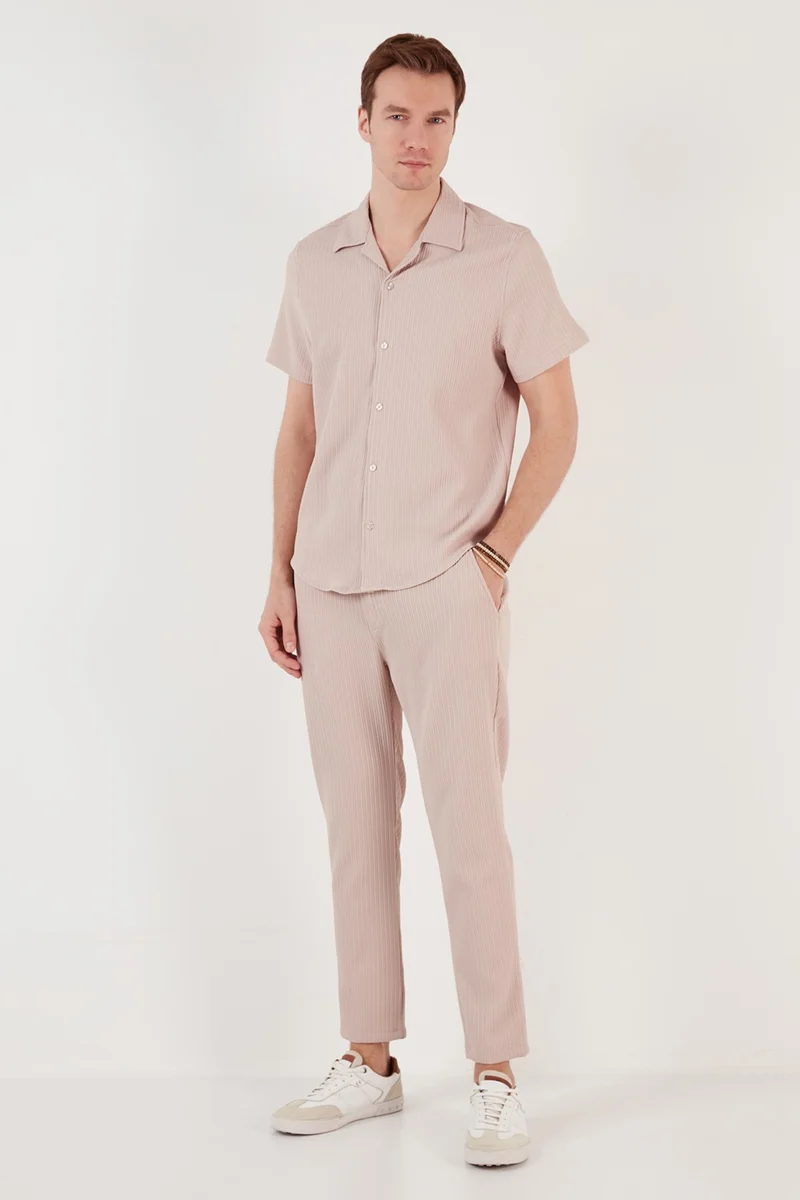 Buratti Waist Tie Pocket Regular Fit Trousers Men's Trousers CF24S617849