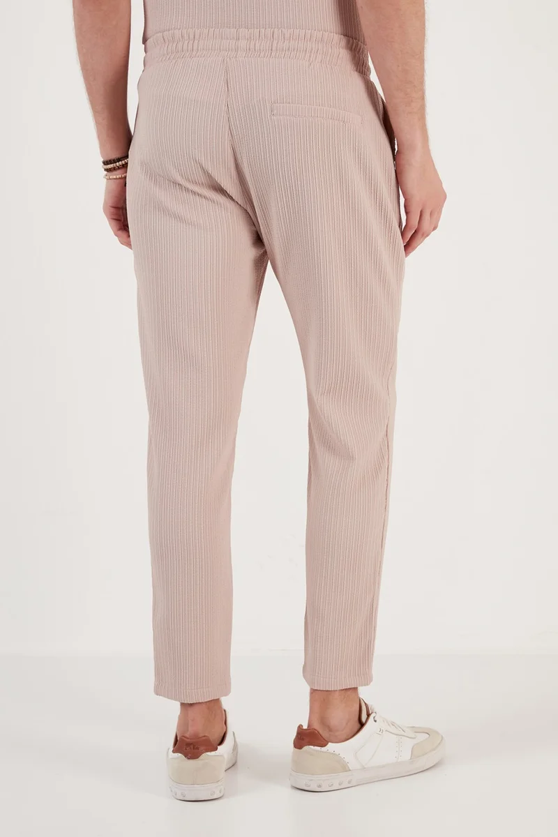 Buratti Waist Tie Pocket Regular Fit Trousers Men's Trousers CF24S617849