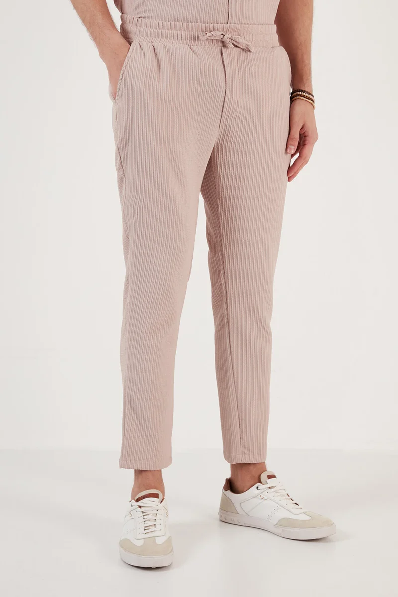 Buratti Waist Tie Pocket Regular Fit Trousers Men's Trousers CF24S617849