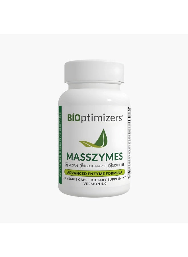 BiOptimizers MASSZYMES 250 VEGGIE CAPS - Image 1
