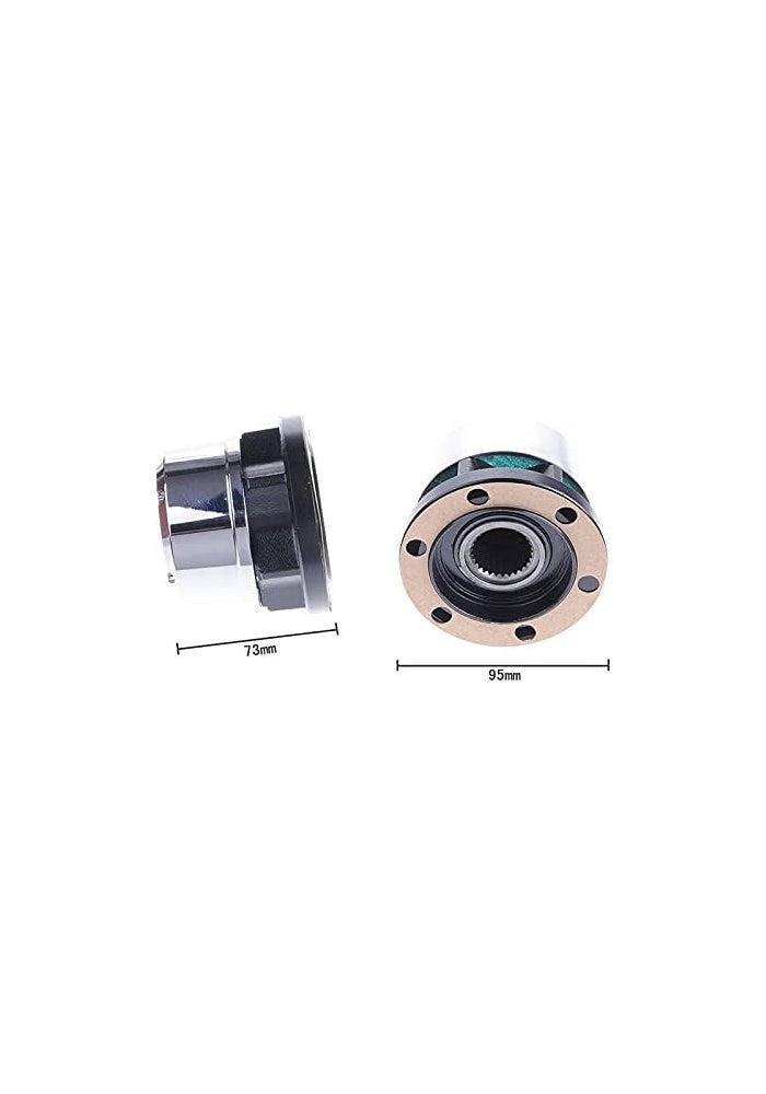 Yurefax 28 Splines Free Wheel Locking Hubs for Ssangyong - Image 2