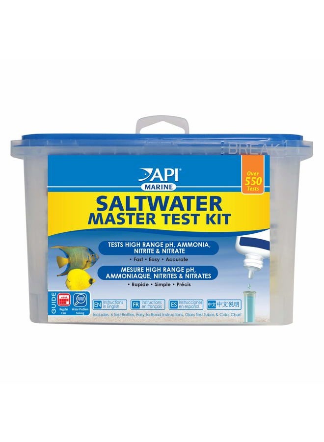 API Saltwater Master Test Kit 550-Test Saltwater Aquarium Water Test Kit - Image 1