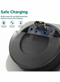 Y&D Charger Stand Compatible with for Garmin Fenix 7 7S 7X 6 6S 6X Pro 5 5S 5X Plus, Epix 2, Vivomove 3S, Venu 2 Sq, Approach S10 S60, Replacement Aluminum Charging Dock Station Base Accessories  - Image 4
