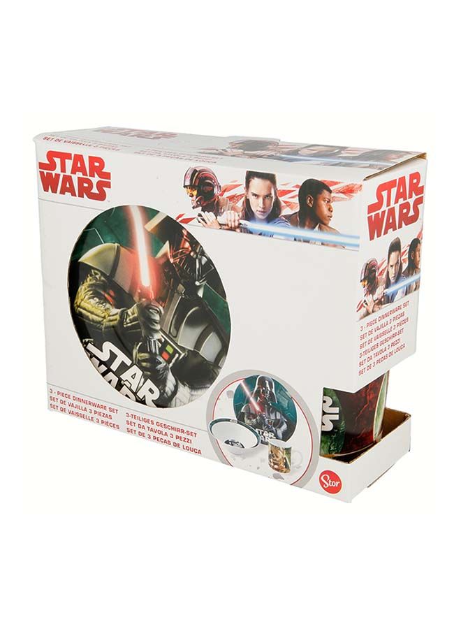 Disney 3-Piece Star Wars Reality Ceramic Dinner Set Best Price
