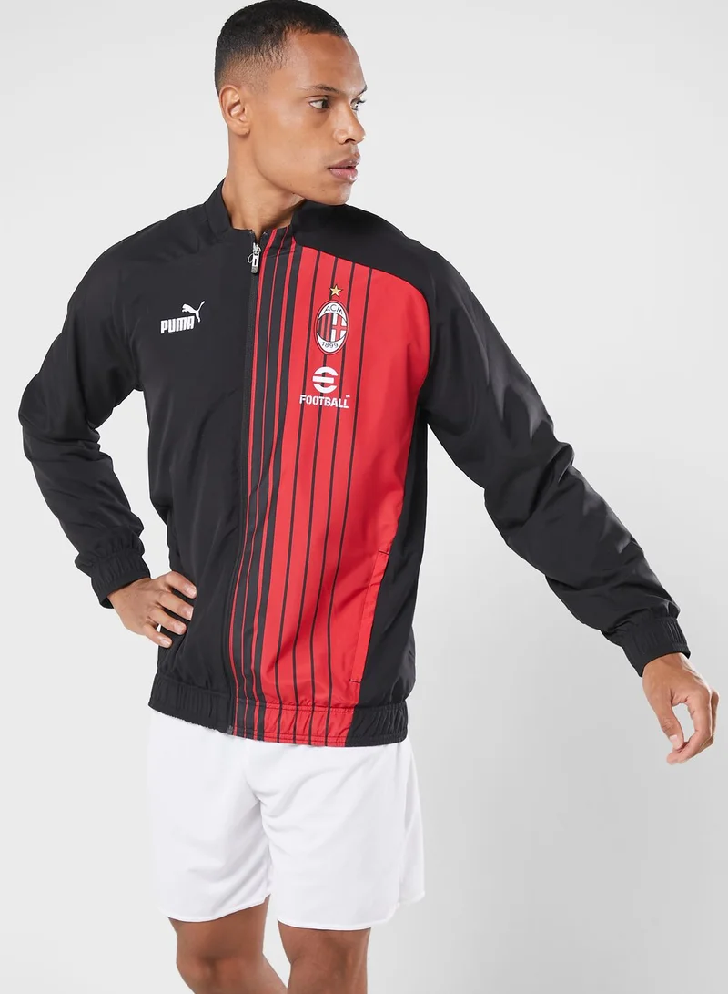 PUMA Ac Milan Prematch Jacket