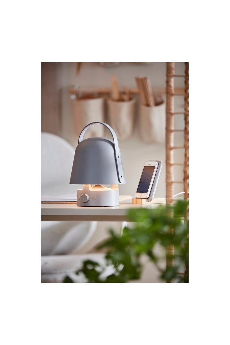 Bluetooth Speaker Lamp, Outdoor/Grey - Image 5