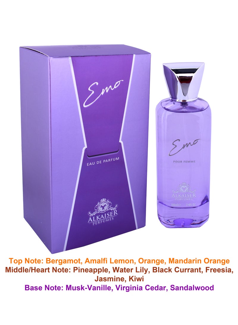 ALKAISER PERFUMES Emo Eau De Parfum 100ml ALKAISER PERFUMES Unleash Your Emotions with Captivating Fragrance - Image 3