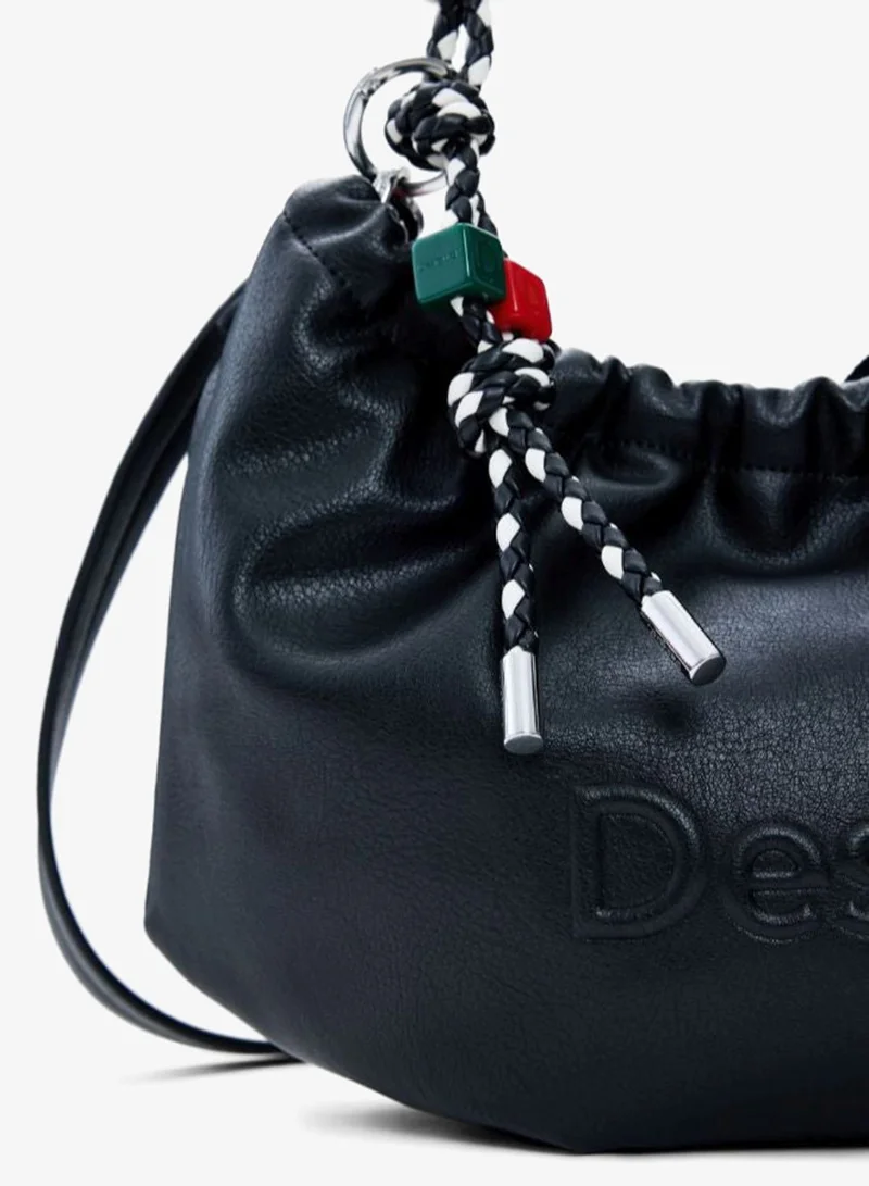 DESIGUAL Black Medium Charms Bag for Women | Best Price UAE