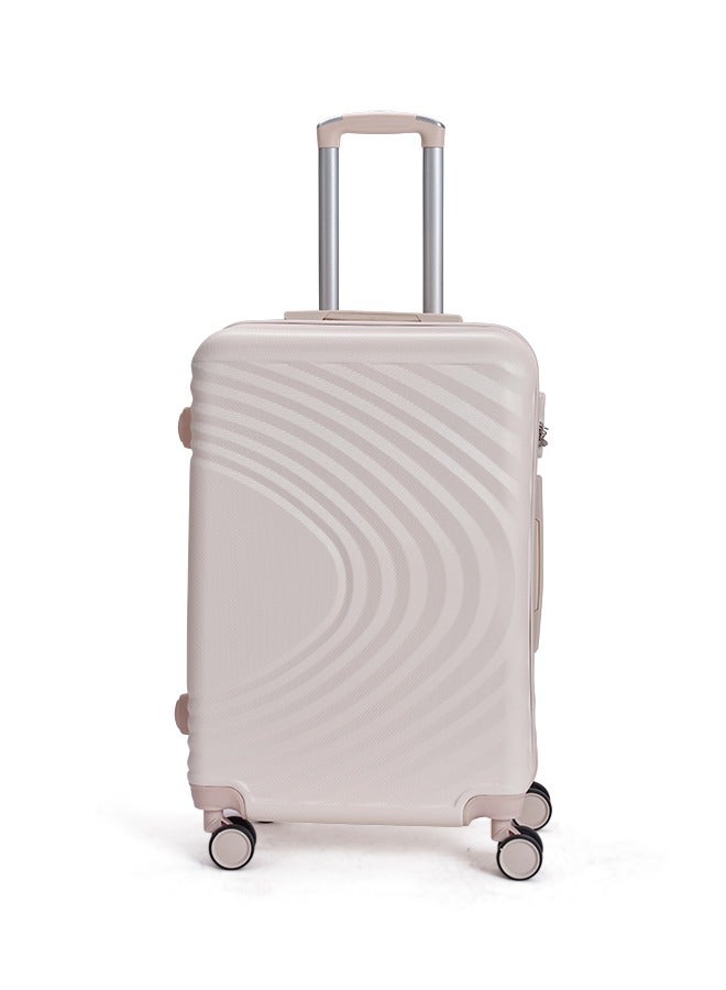 Travel Bags From limra it consists of 5 luggage bags with a modern design and a solid beige color