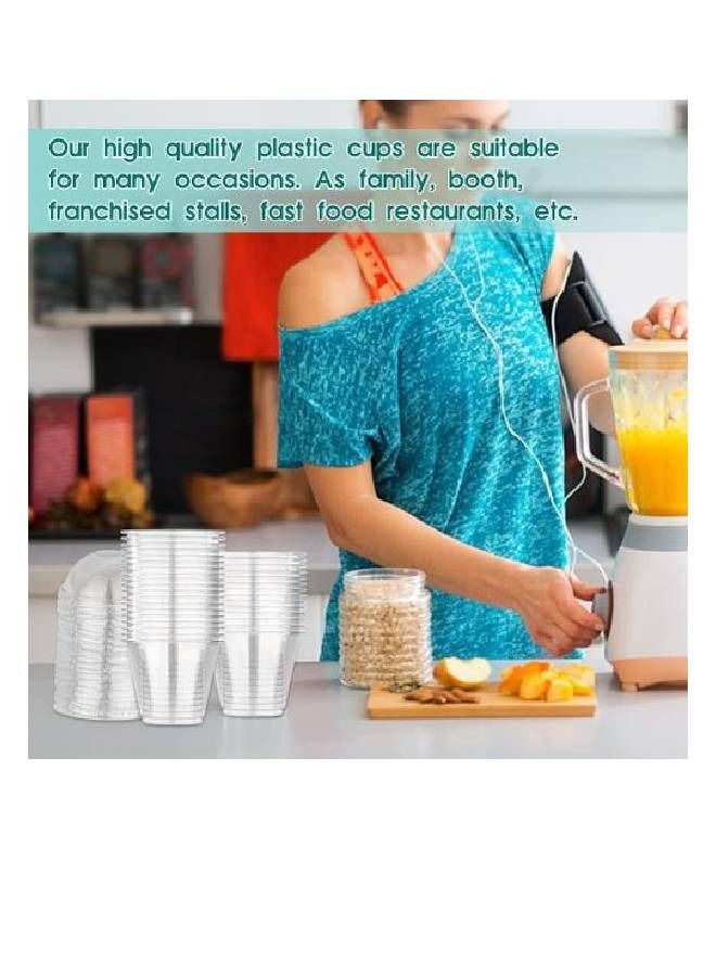 Clear Plastic Cups With Dome Lids, Disposable Dessert Cups (30PCS)