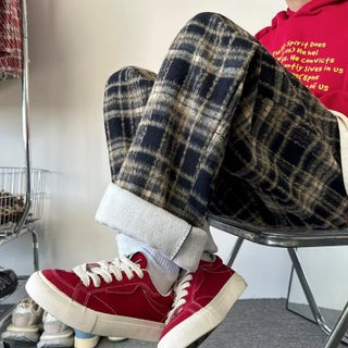 Black fleece-lined