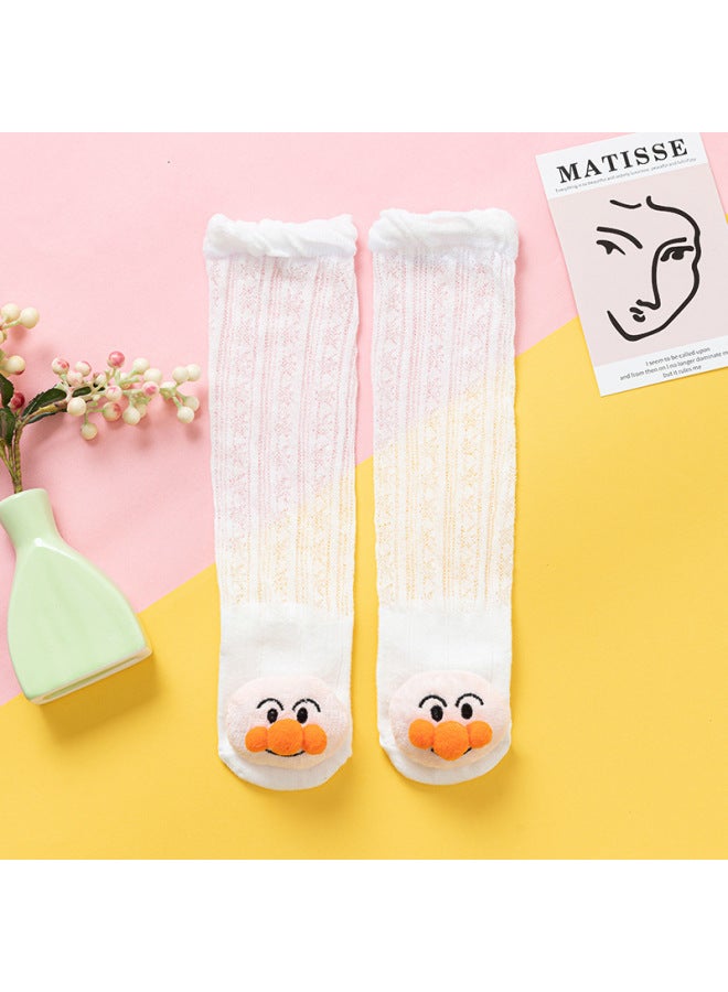 Baby Stockings Spring And Summer Mesh Thin Breathable Anti-mosquito Socks Baby Over-the-knee Socks That Do Not Tighten The Legs For Infants And Toddlers