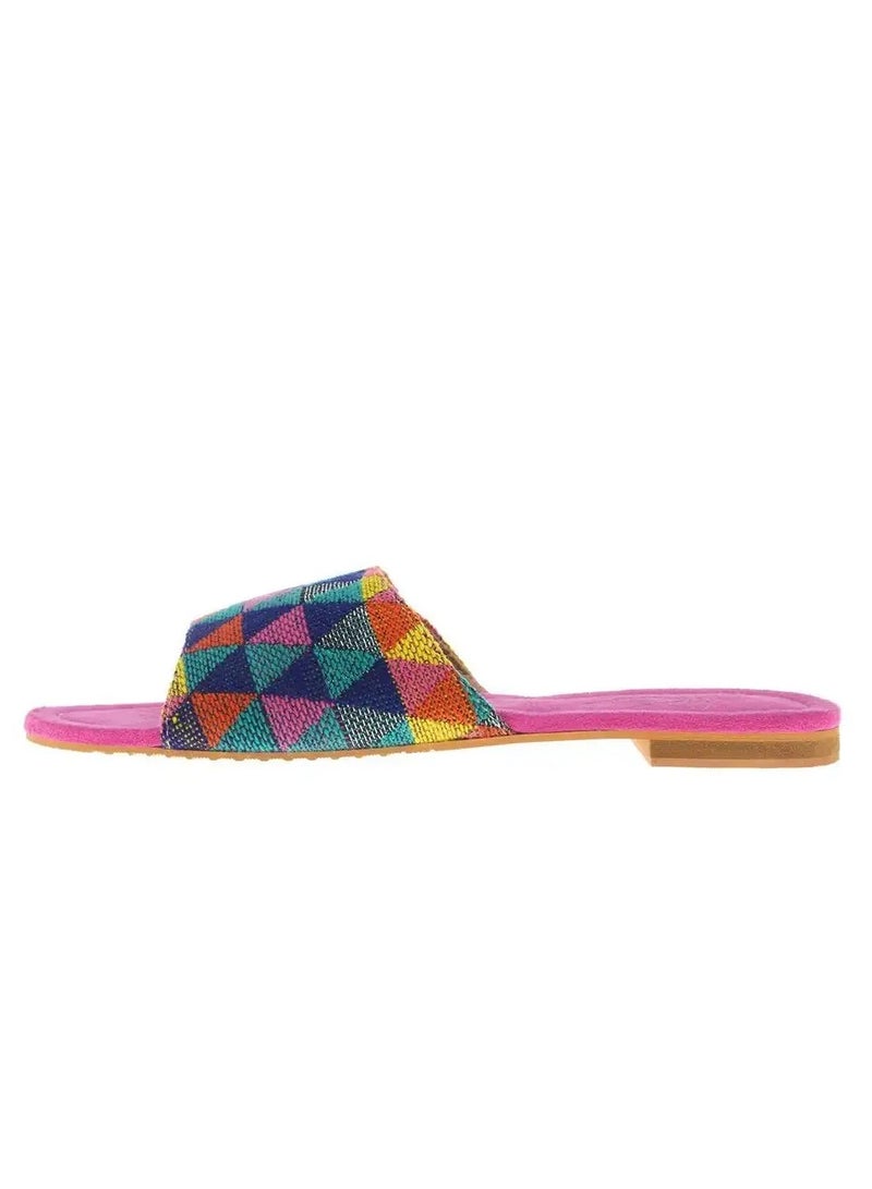 Mishkat Tharaa Babouche Slippers for Women (Multicolored) - Image 1