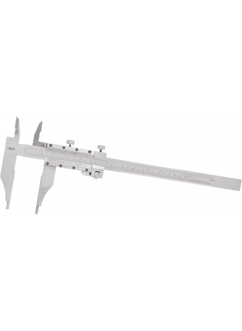 Visco Mechanical Long Double Jaw Caliper 300X0.05MM 