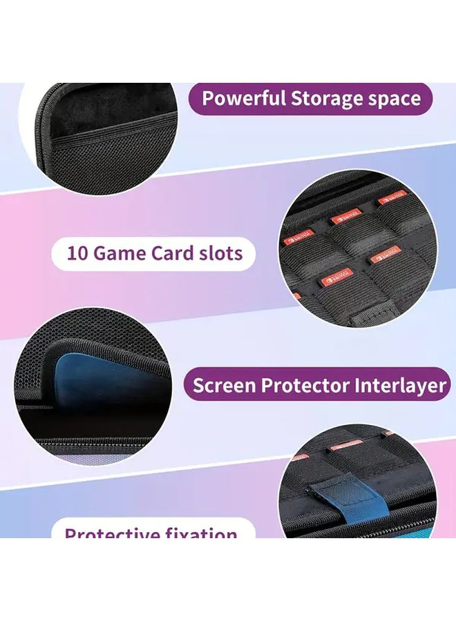 Purple Protective Carrying Case Storage Pouch For Console Holiday Gift - Image 4