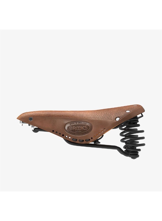 Brooks England Brooks Flyer Softened Leather Saddle Dark Tan - Image 1