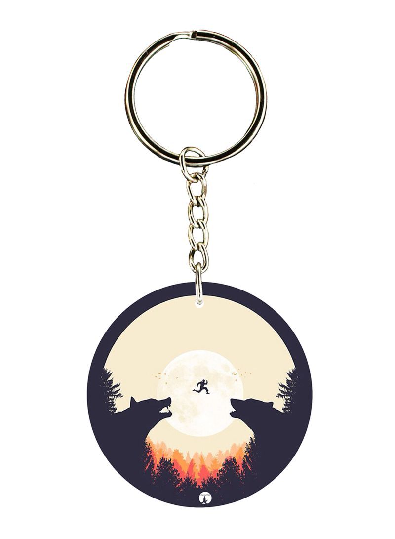 RKN Wolves Printed Keychain