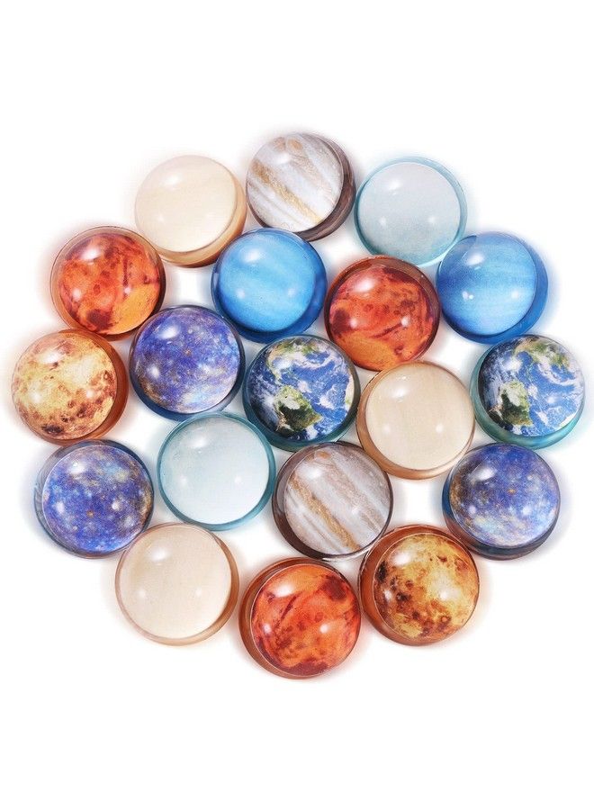 Pllieay 24Pcs Space Solar System Eight Planets Themed Bouncy Balls For Kids Party Favors, Gift Bag Filling, 32Mm - Image 2