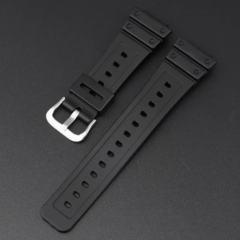 Bluejw Rubber Strap for Casio G SHOCK GA 2100 DW-5600 Sport Bracelet Watch Band Stainless Steel Buckle TPU 16mm Replacement  Wristband - Image 2