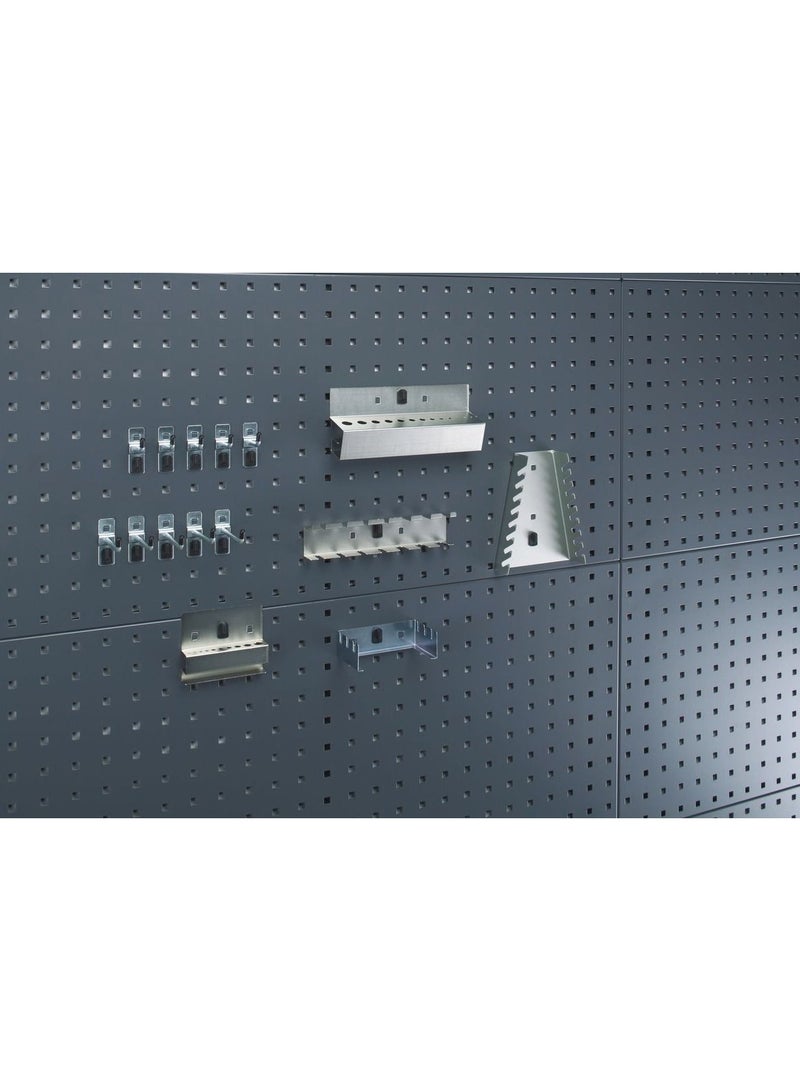 Bott perfo hook kit 15 piece WxDxH: 380x140x140mm zinc plated - Image 1