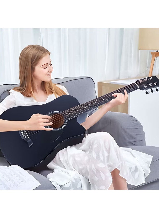 Beauenty 38-Inch Guitar With Accessories Set for Kids and Adults with Guitar Bag Tuner Brass strings Capo String Pick and Clean Cloth for Gift ﻿ - Image 5