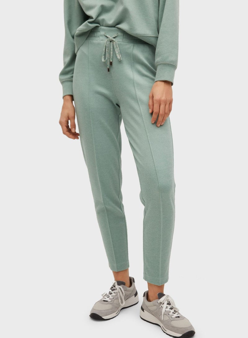 MANGO Tie Waist Pants - Image 1