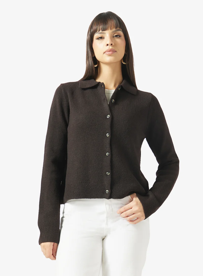 Only Onlalivia Long Sleeve  Polo Sweater