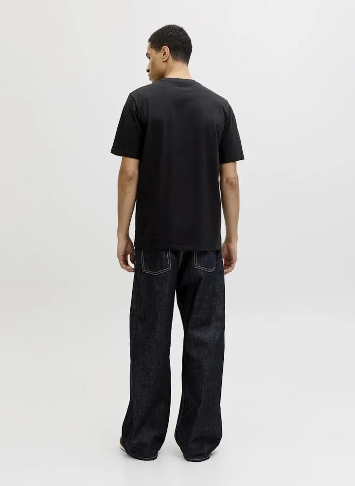 JACK & JONES Regular Fit Crew Neck T-Shirt