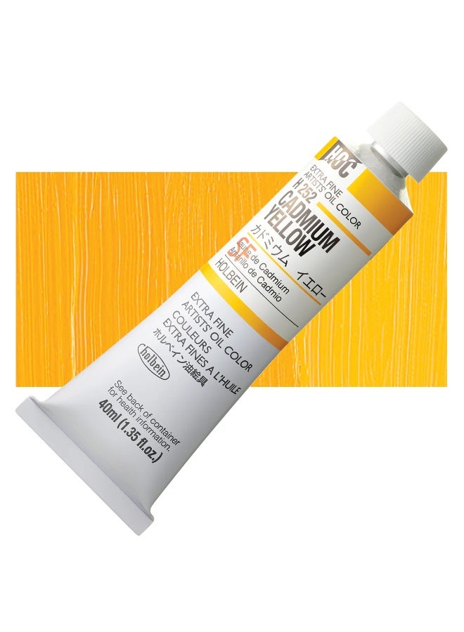 Holbein Artists' Oil Colors , 40ml -  Cadmium Yellow - Image 2